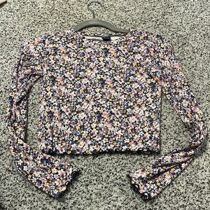 Wild Fable Floral Colourful Crop top